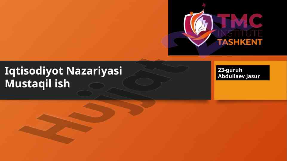 Yalpi ishchi kuchini bandligi va ishsizlik tahlili