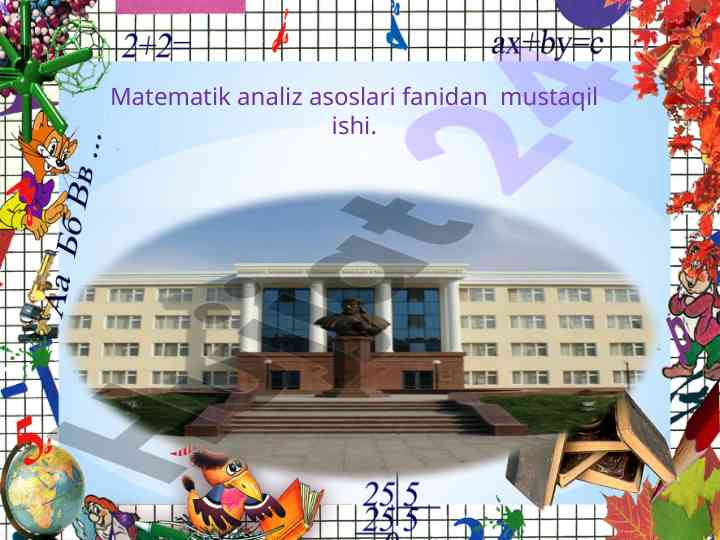 Klero va lagranj tenglamalari asoslari