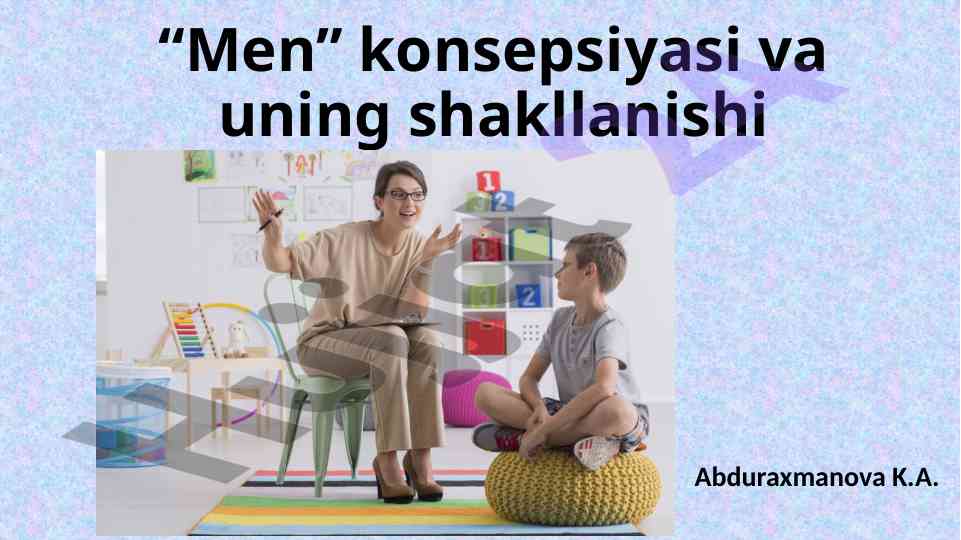 Men konsepsiyasi va uning shakllanishi
