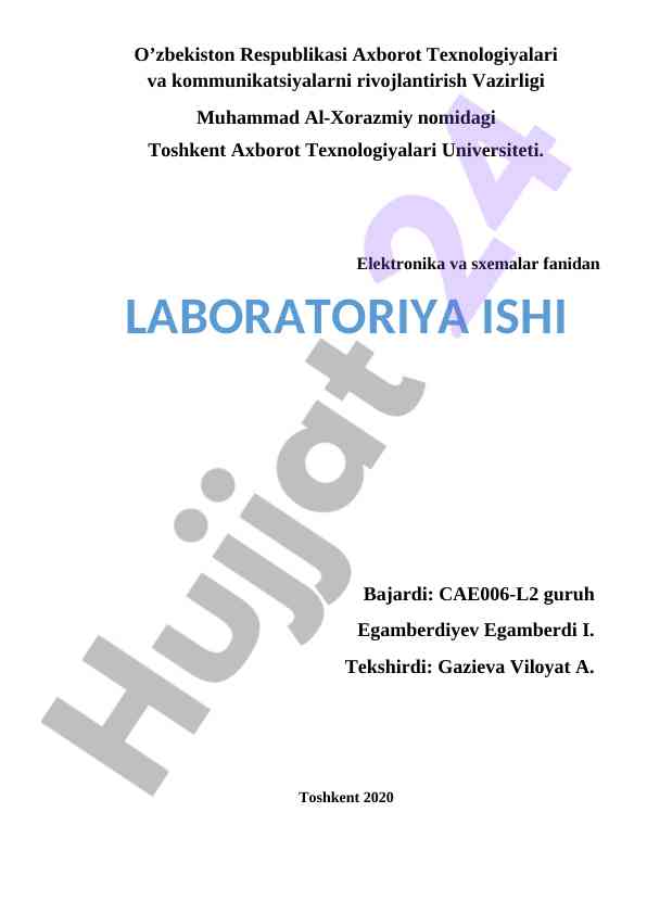 Bipolyar transistorlar ishlab chiqish tajribasi