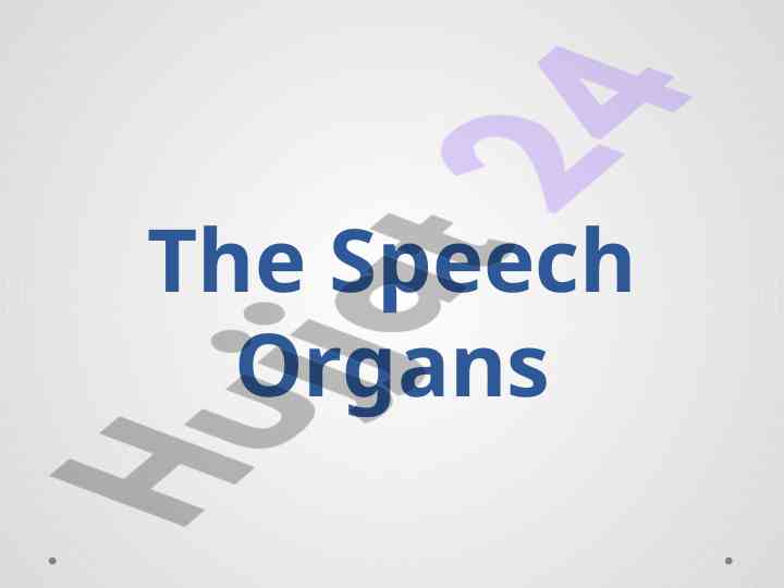 Articulatory phonetics and speech production mechanisms