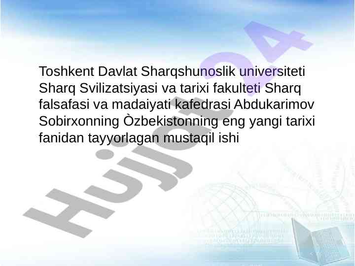 Mustaqilik yillarida yillarga nom berish va yubileylar