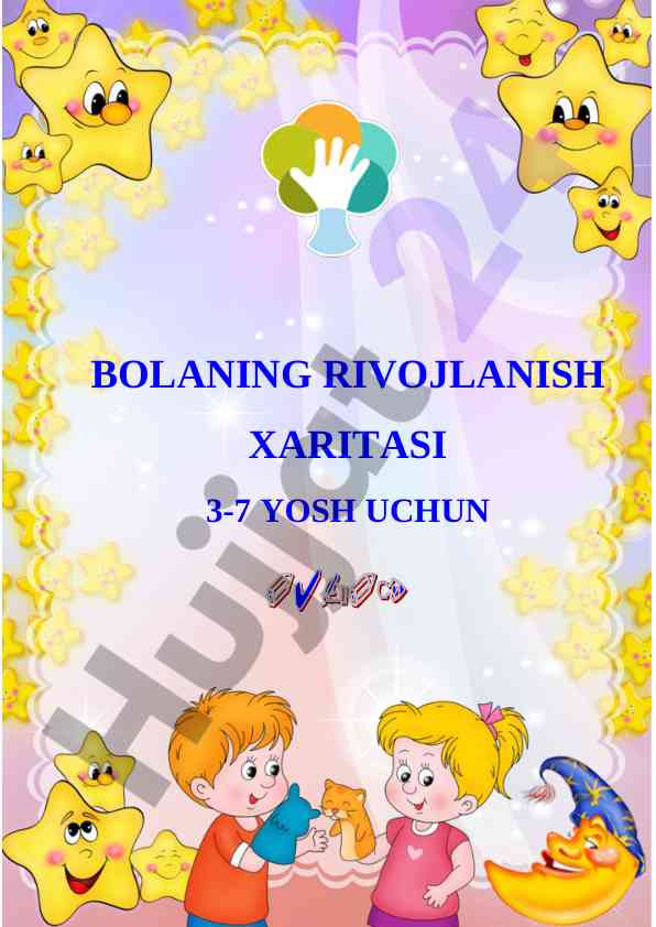 Bolalar rivojlanish xaritasini tahlil qilish