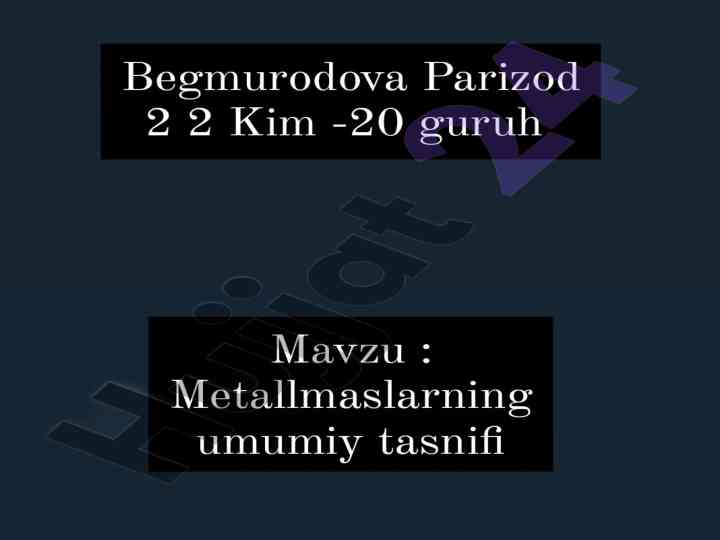 Mochevina asosida antikorrozion moddalar texnologiyasi
