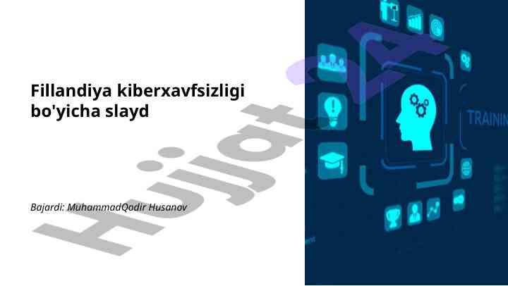 Fillandiya kiberxavfsizligi treninglari taqdimoti