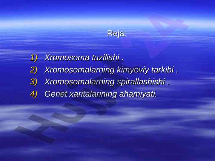 Xromosoma tutilishi va genetika ahamiyati