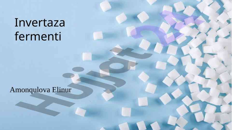 Invertaza fermenti va oziq-ovqat sanoatidagi ahmiyati