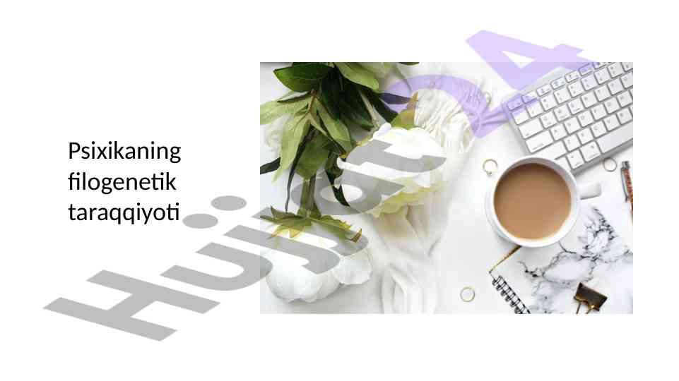 Psixikaning filogenetik taraqqiyoti va sezuvchanlik