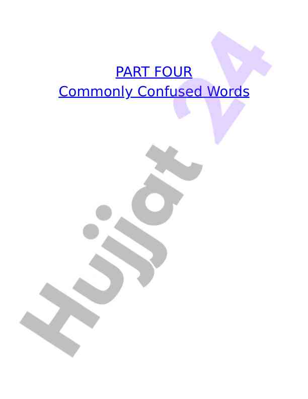 Commonly confused words lesson for english learners