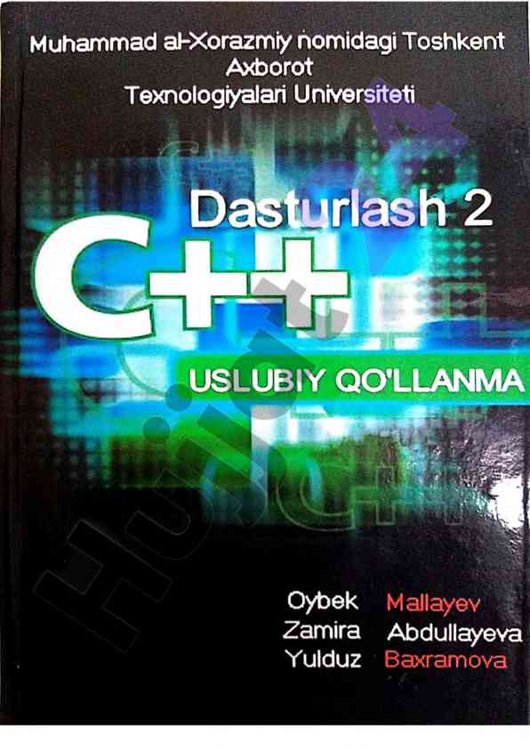 Dasturlash 2 fanidan laboratoriya ishlari uslubiy qo‘llanma