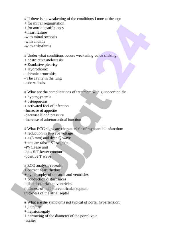 Ecg analysis and complications of heart conditions