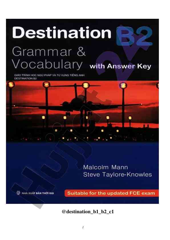 Destination b2 vocabulary units with translations