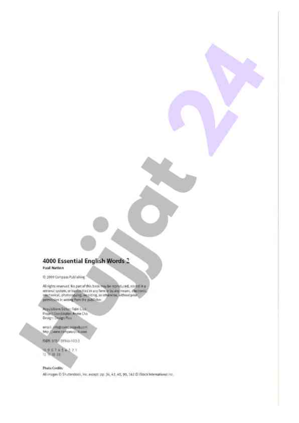 4000 essential english words for language learning