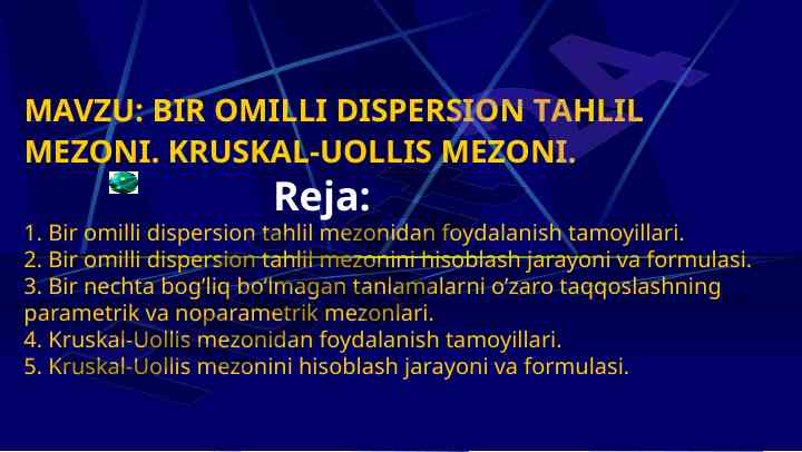 Elektron paуtina tahlili va uning ahammiyati