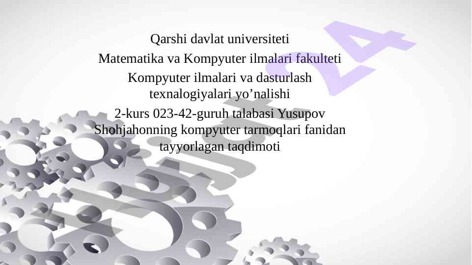 Mobil internet tarmoqlari va ularning evolutsiyasi