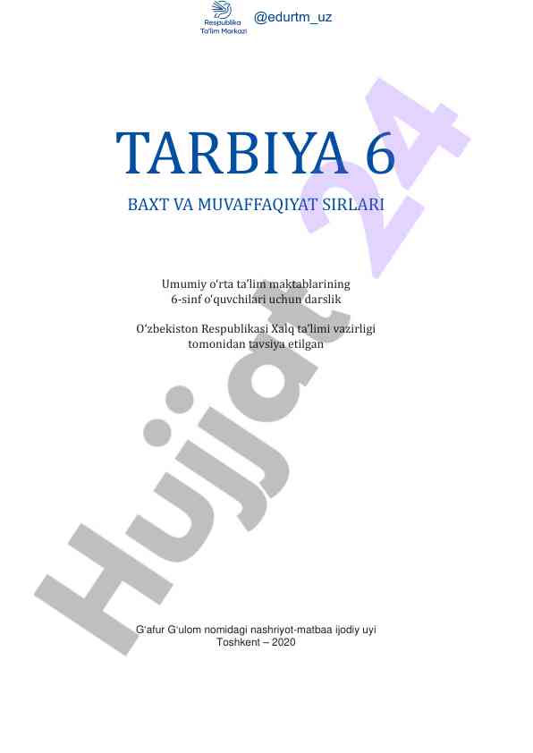 Tarbiya 6 baxt va muvaffaqiyat sirlari