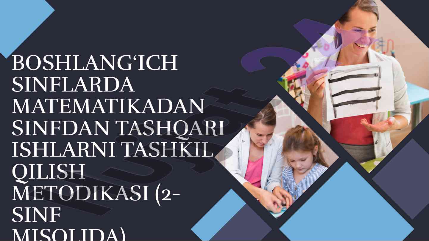 Matematika o‘qitishda o‘yinlar orqali yondashuv