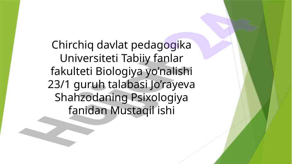 Ta'lim jarayonida o'quv motivatsiyasi muammolari