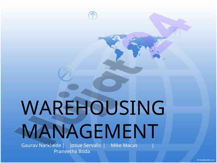 The role of warehousing in logistics management