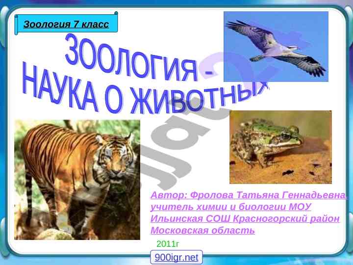 Zoologiya o‘rganish asoslari va pashshalari