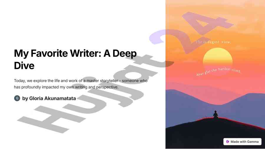 Exploring the life and work of a master storyteller