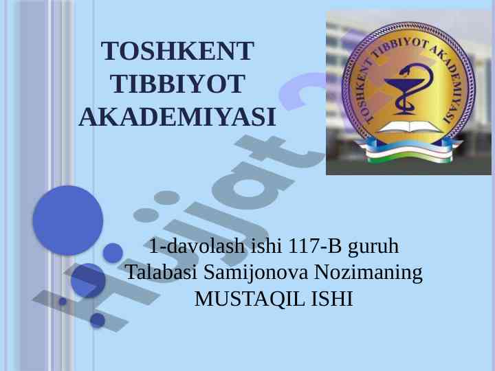 Inson ekologiyasi tahlili va asosiy omillar