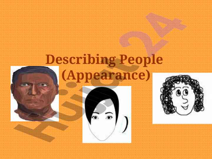 Describing people appearance guide for english learners