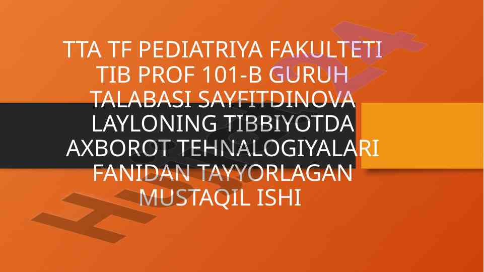 Algoritmlarni tuzish va dasturlash tillarida ijro