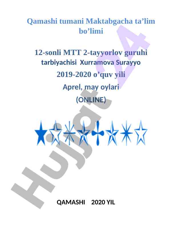 Online ta'lim taraqqiyoti hisoboti 2020 yili