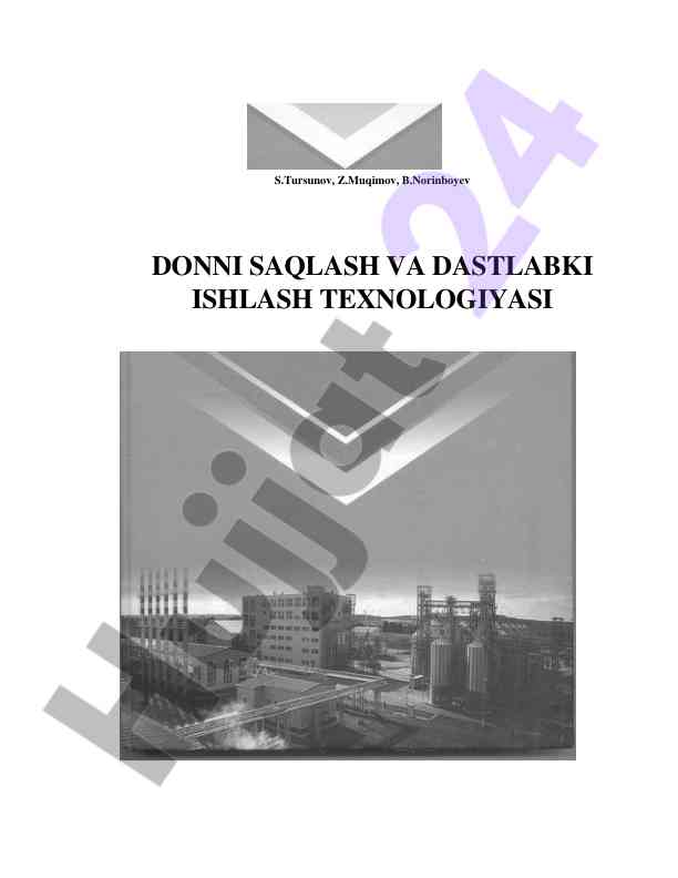 Donni saqlash va dastlabki ishlash texnologiyasi