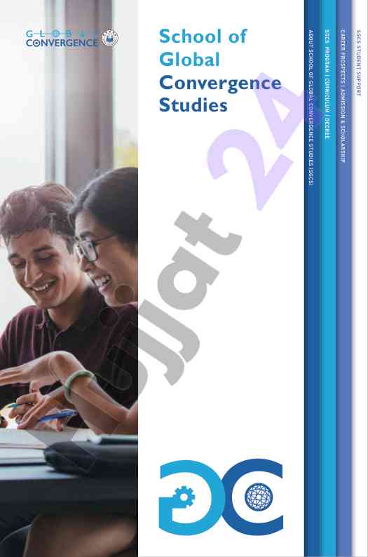 Innovative curriculum at school of global convergence studies