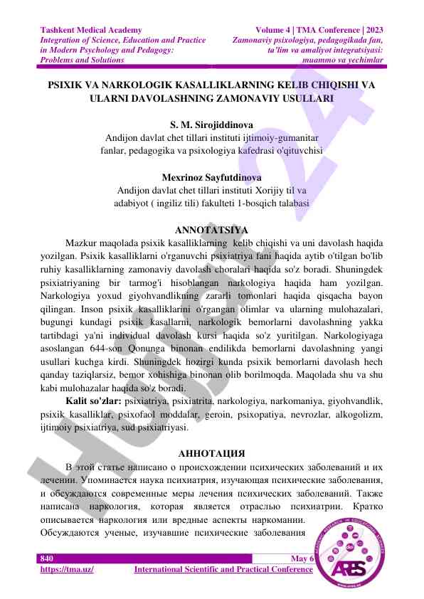 Integration of science education and practice in psychology
