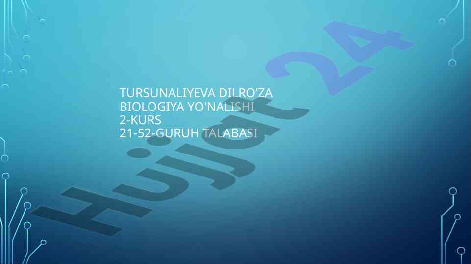 Garmonoidlar va prostaglaandinlarning biologik ahamiyati
