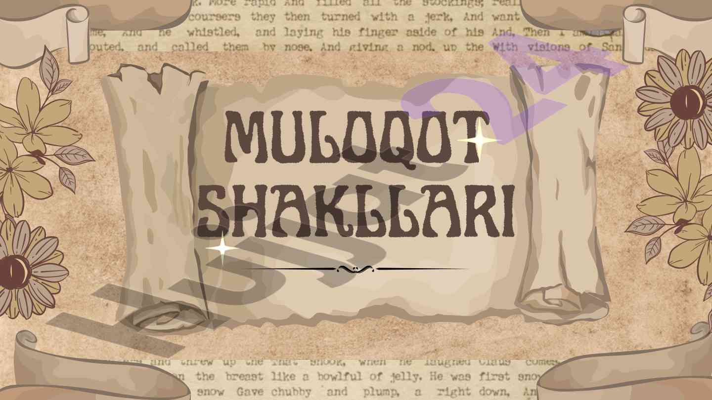 Muloqot shakllari va turlari tahlili