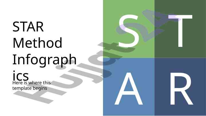 Star method infographics for understanding planets