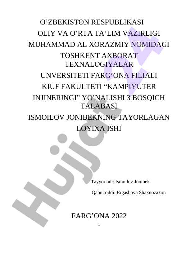 Bir o'lchamli massivlarni saralash usullari