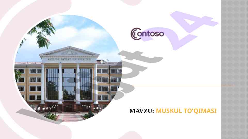 Mushak to‘qimasi: silliq va ko‘ndalang-targ‘il tuzilishi