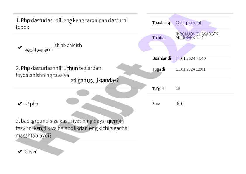 Html va css bilan formalar boshqarish