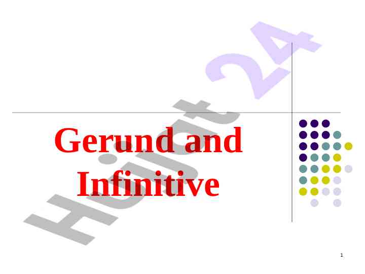 Understanding gerunds and infinitives in english