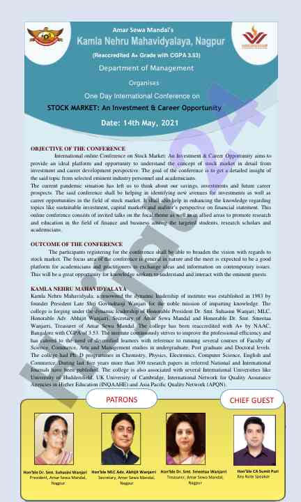 International online conference on stock market insights