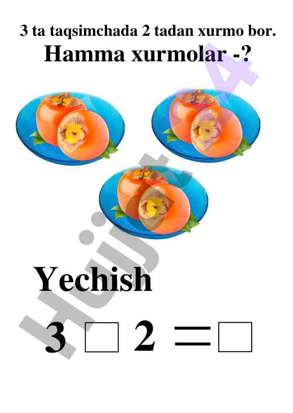 Geometrik shakllar perimetrini o‘lchash testi