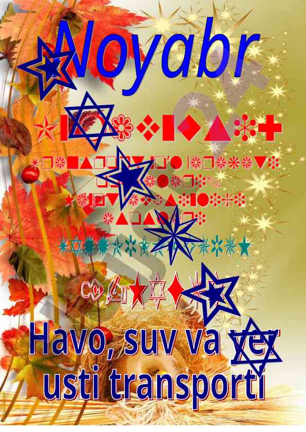 Transport yo'l xarakati qoidalari mavzusida tayyorlov