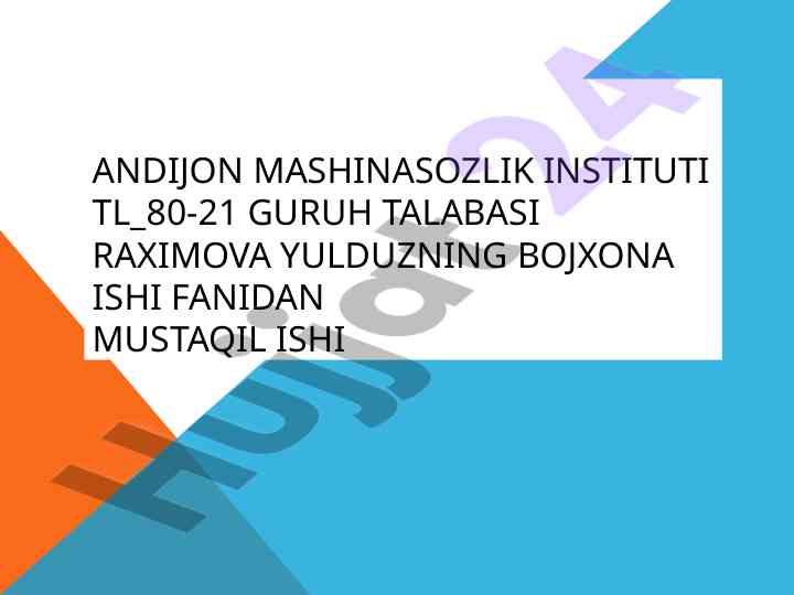 Bojxona qiymatini aniqlashda tovarlarni yetkazib berish