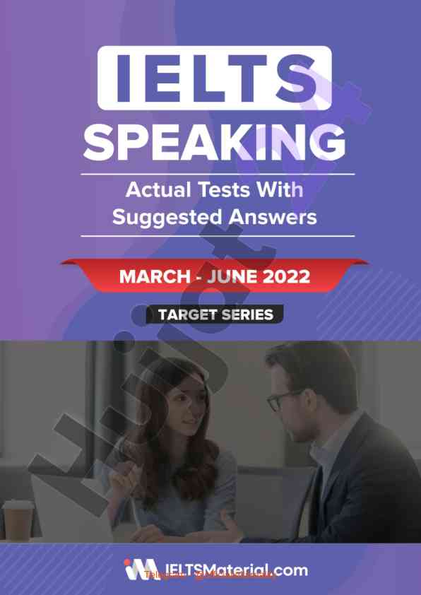 Ielts speaking recent actual tests guide