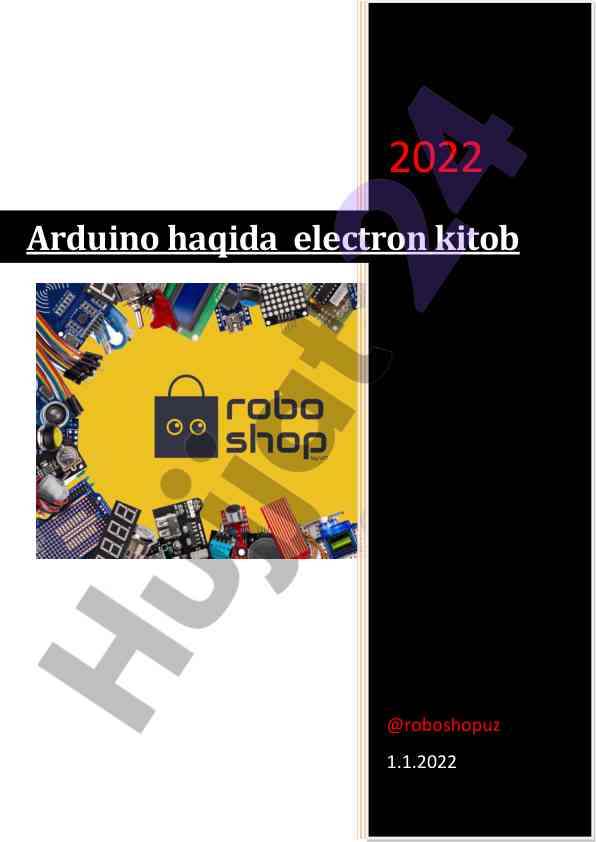 Arduino dasturlash asoslari va qo'llanmalari