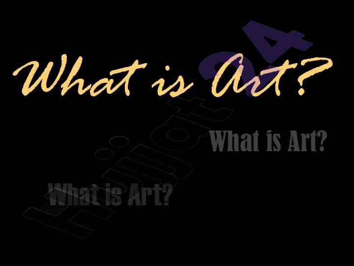 Understanding the functions and components of art