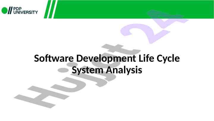 Software development life cycle framework analysis