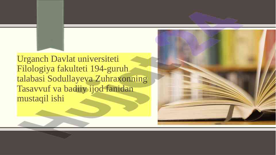 Tasavvufda murid va murshid munosabati
