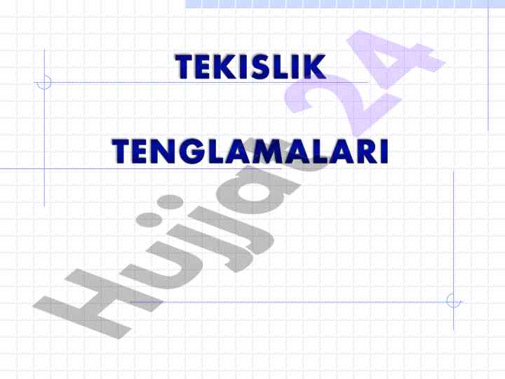 Tekislik tenglamalari va normal vektorlar
