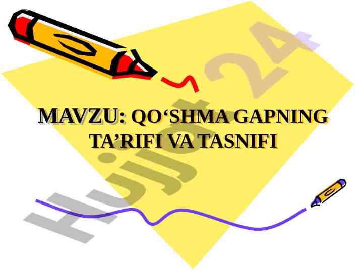 Qo‘shma gapning ta’riflari va tasnifi